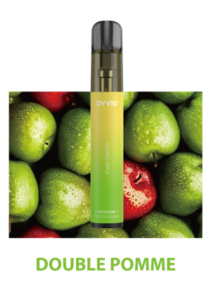 OVVIO BAR Pre-refilled (2ml) 1000 puffs-Double Pomme DLUO 09/2025