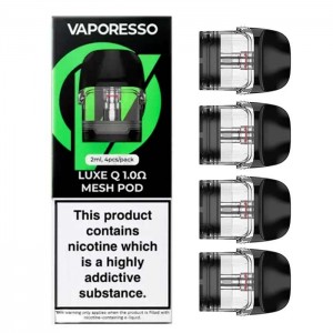 VAPORESSO - Luxe Q/QS Pod Replacement 2ML (Pack 4)